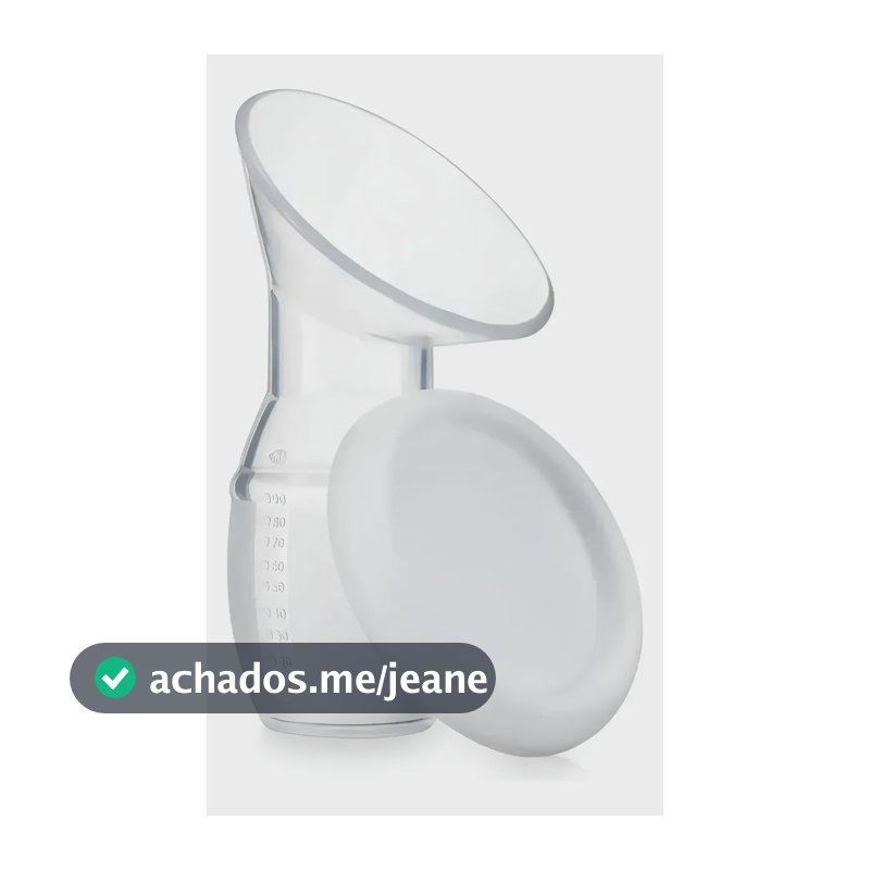 Coletor De Leite Materno Manual De Silicone 100% Silicone