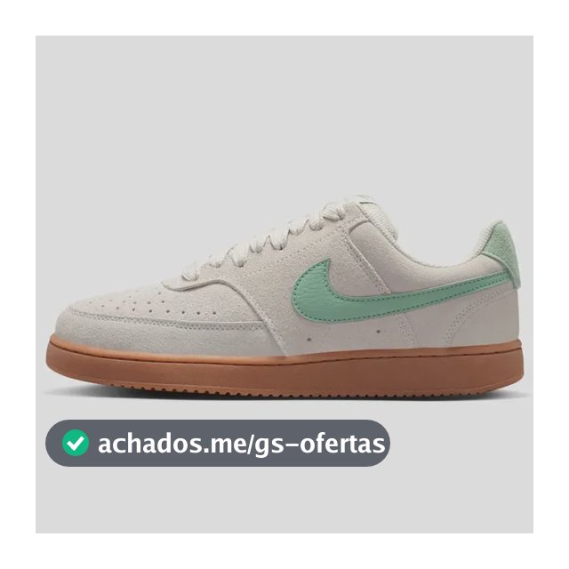 Tênis Nike Court Vision Low Feminino Cinza/verde 36 Br