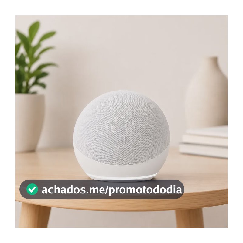 Alaxe Caixa De Som Inteligente Comando Voz Portátil Sem Fio Branco