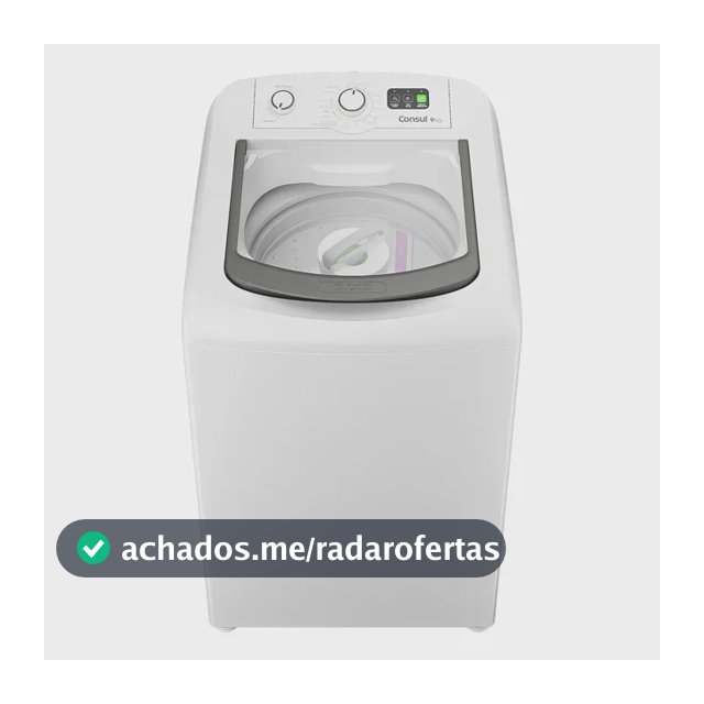 Máquina De Lavar Consul 9kg Branca Com Dosagem Econômica - C 110v Branco