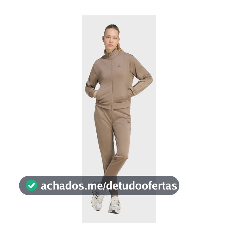 Agasalho Essentials Feel Cozy adidas Pp Bege