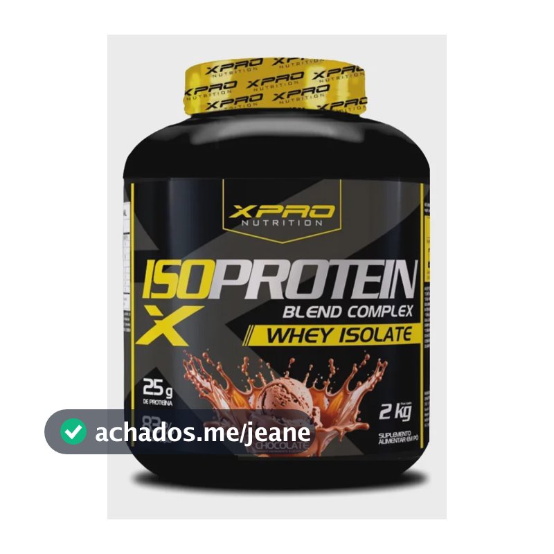 Whey protein XPro Nutrition Iso Blend Complex em pó sabor Chocolate x 2kg