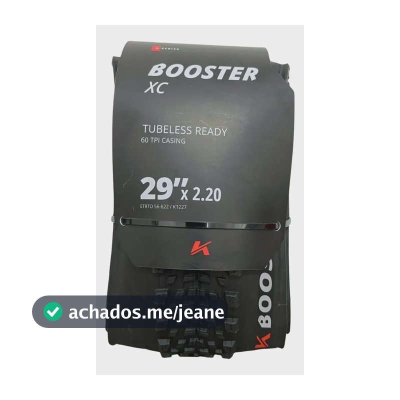 Pneu Bike Mtb Tubeless Kenda Booster Xc 29x2.20 K-series Preto