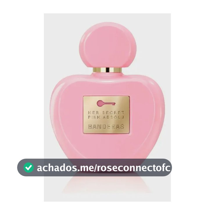 Perfume Femino Her Secret Pink Absolu Eau de Parfum 50 ml Banderas