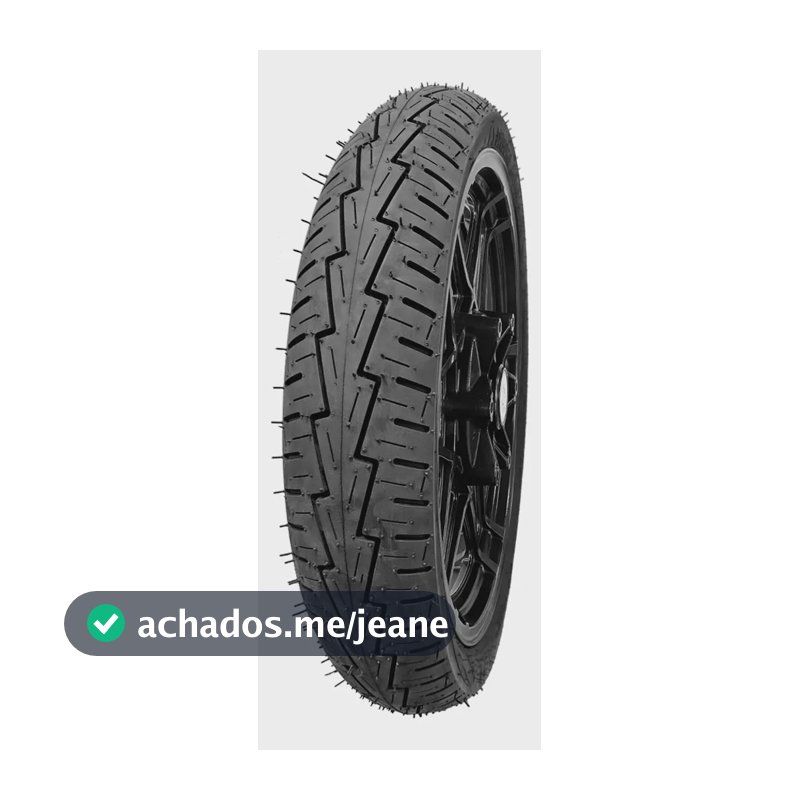Pneu Traseiro Biz Pop 80/100-14 Cinborg Parrudo Rua Aro 14