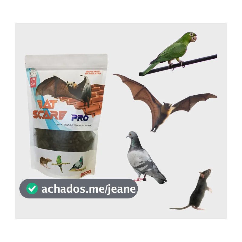 Afasta Pombas Morcego Maritaca Natural Não E Veneno
