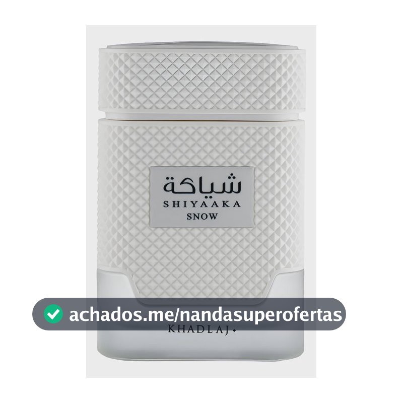 Perfume Shiyaaka Snow 100ml kHADLAJ