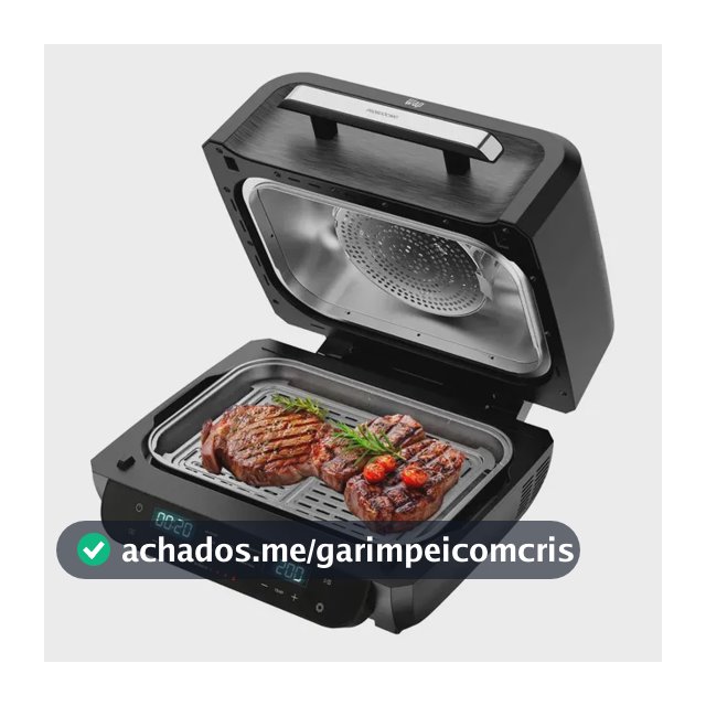 Fritadeira Elétrica Air Fryer Barbecue WAP Flame Digital Wc Ab1050 Com Painel Digital 220v