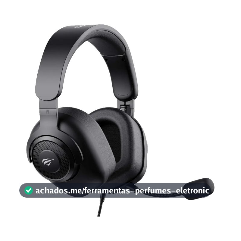 Headset Gamer Havit H2230D com Microfone Destacável para PC, Playstation e Xbox