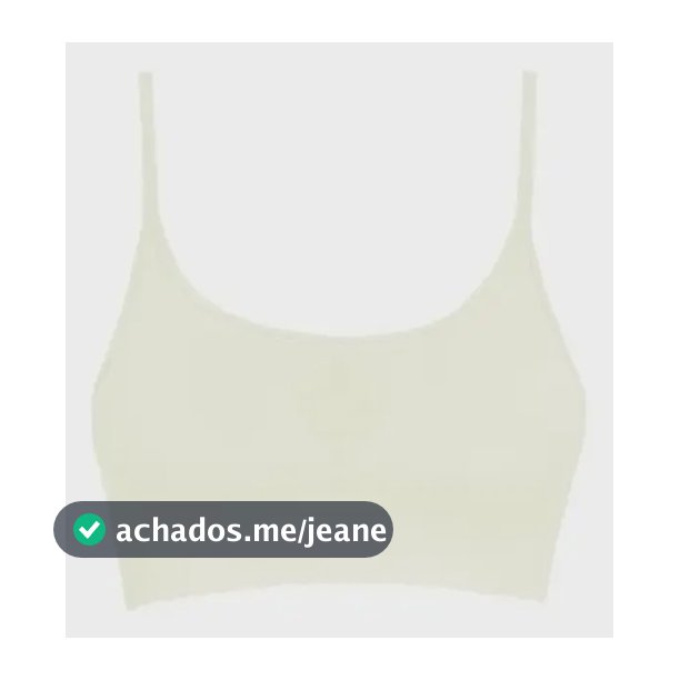 Sutia Essentials S/ Bojo Pliè Amarelo Liso G