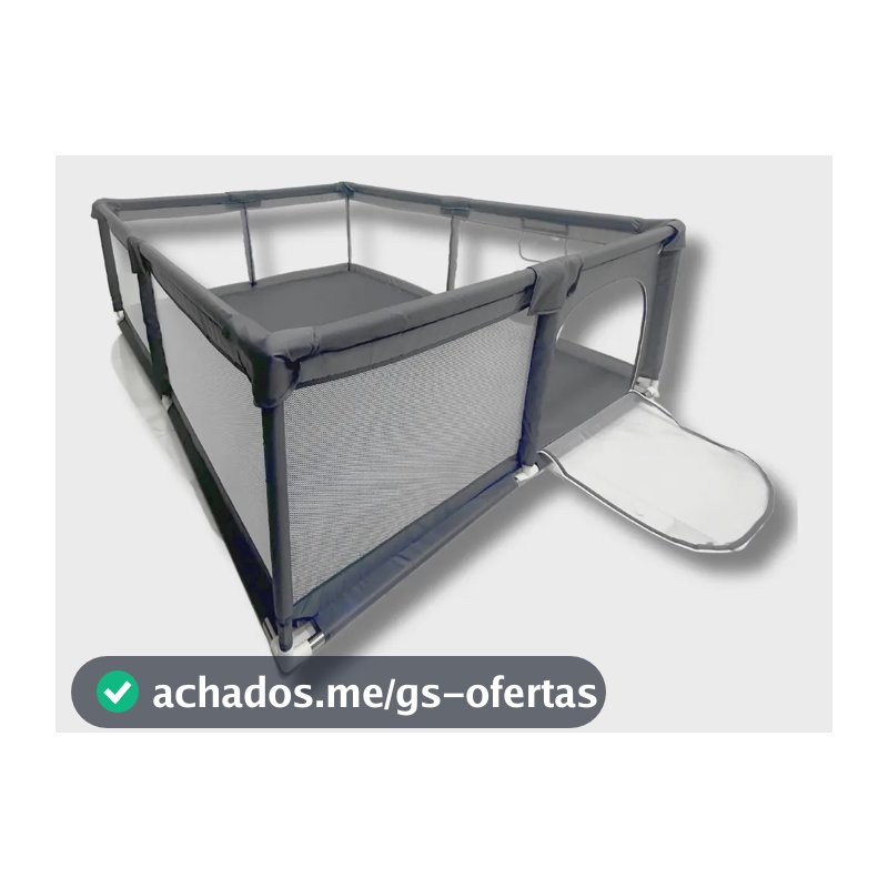 Cercadinho Bebê Infantil Chiqueirinho Cercado Grande 180x150 Proteção - 8X TECH
