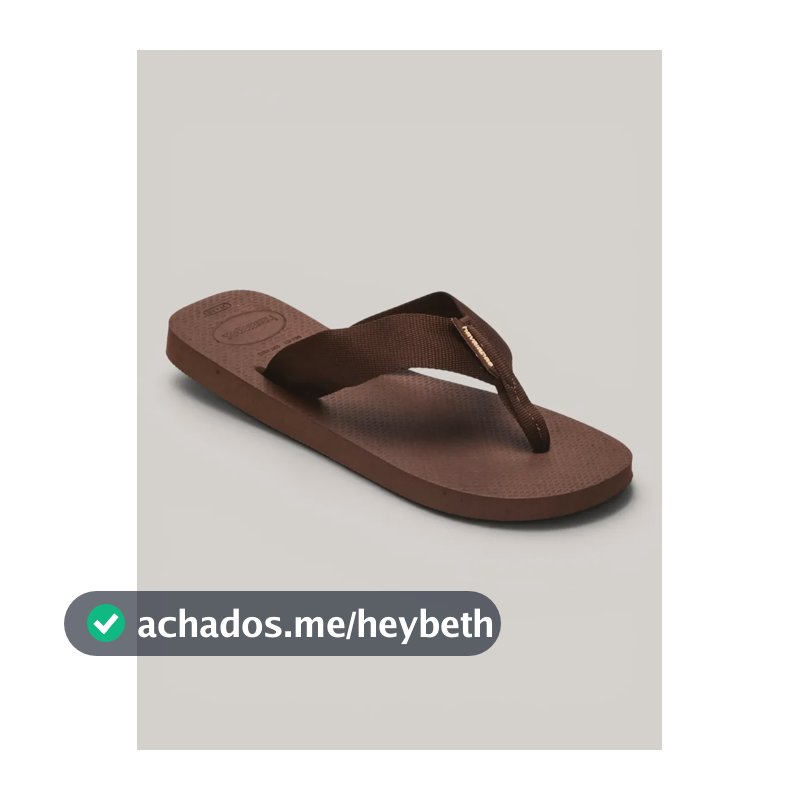 Sandalias Havaianas Urban Basic Mat Fc Café Lisa 41/42