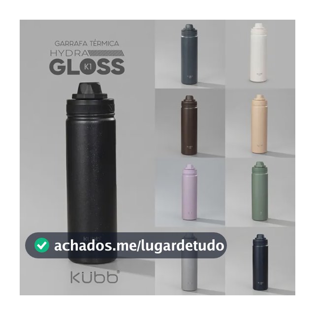 Garrafa Térmica Kubb Inox 750ml Portátil