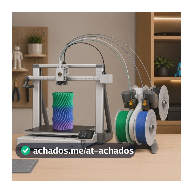 Impressora 3d Bambu Lab A2l Combo Ams Lite Multicolor 220v 220v Cinza