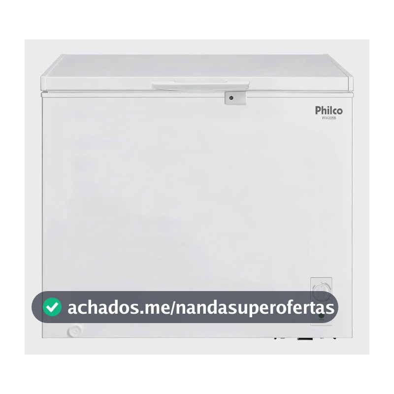 Freezer Horizontal Philco 199l Pfh205b Branco