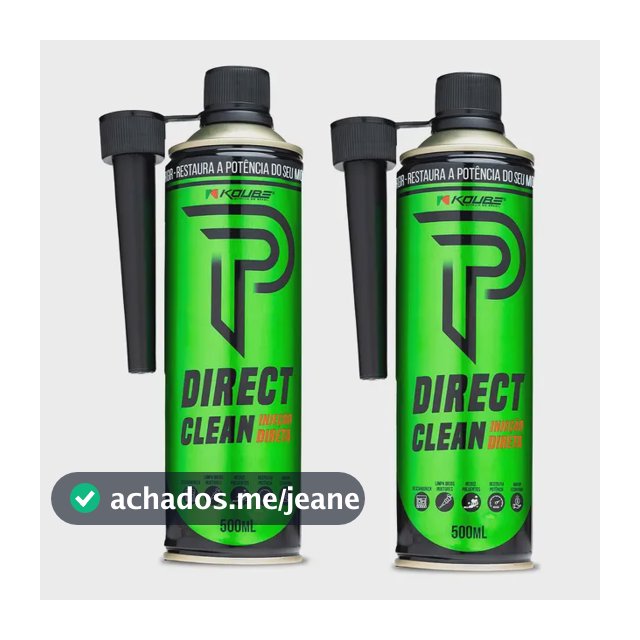 Direct Clean Injeção Direta limpeza de bicos injetores melhora desempenho e consumo de combustível Aplicador Kit 2 Koube