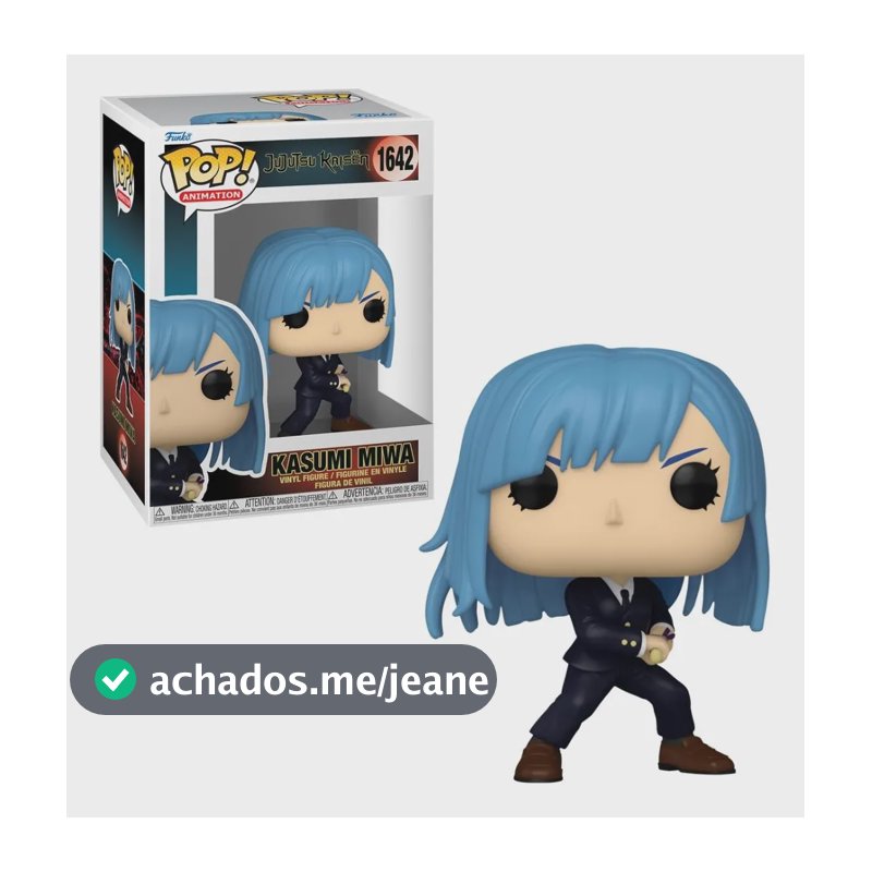 Boneco Funko Pop! Jujutsu Kaisen - Miwa Kasumi