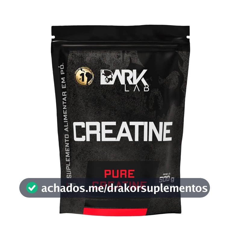 Creatina Dark Lab Premium Pure em pó Sem sabor x 500g