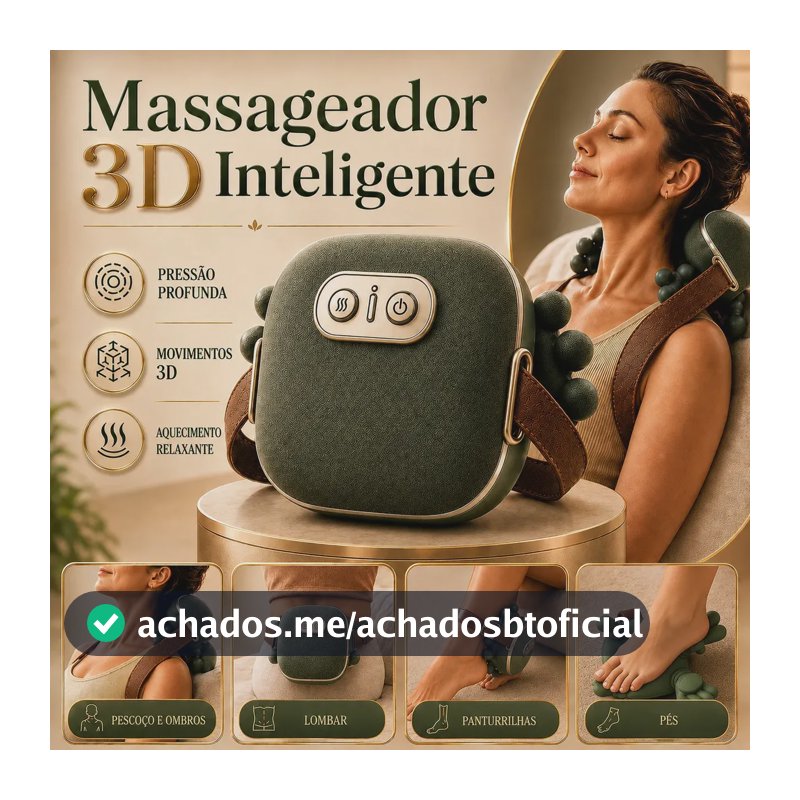 Massageador Elétrico para Pescoço e Ombros com Aquecimento DOK MEDICAL SUPPLIES