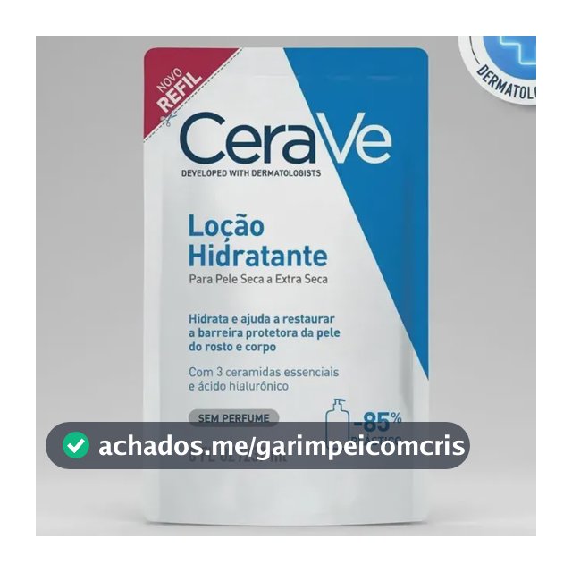 Loção Hidratante Para Pele Seca A Extra Seca Refil 237ml Cerave