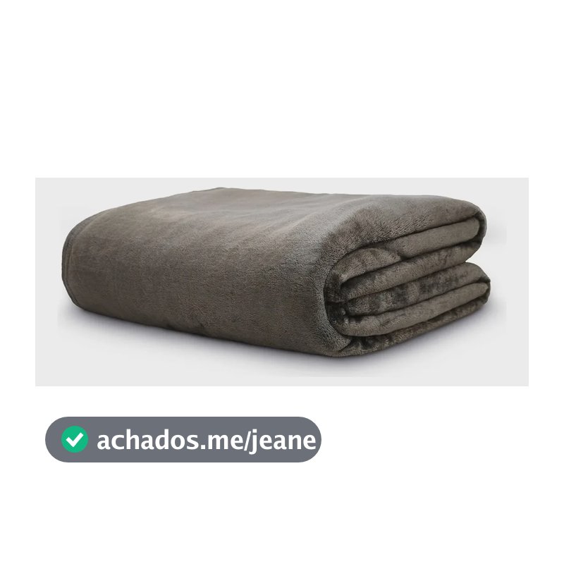Camesa Cobertor Neo Velour 300 G/m2 Casal 180x220 Cm Marrom
