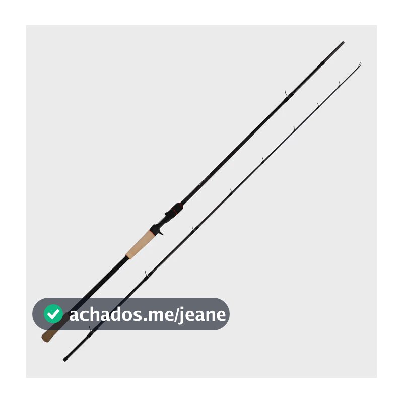Vara Carretilha Saint 25 Anos Tamba 2,40m 50lbs 163gr 2 Part Preto