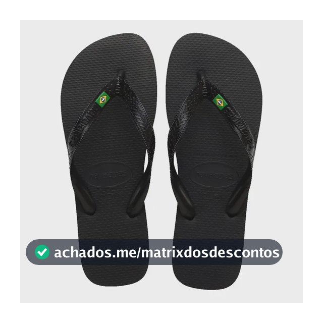 Chinelo Havaianas Brasil Bandeira Bandeirinha Original Cores
