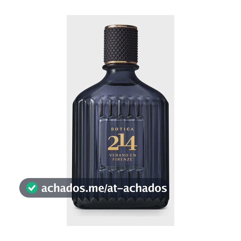 Botica 214 Verano En Firenze Eau De Parfum Fougère Aromático Volume da unidade 90 mL