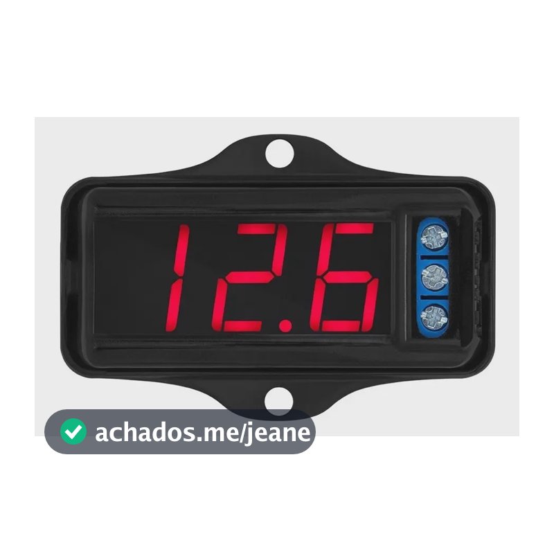 Voltímetro Digital Taramps Vtr 1000
