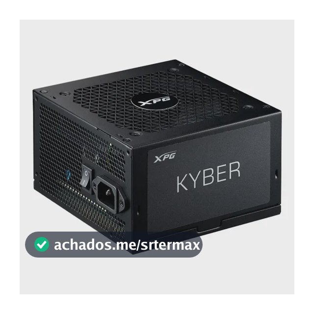 Fonte XPG Kyber 850W 80 Plus Gold com Cabo KYBER850G-BKCBR Preto