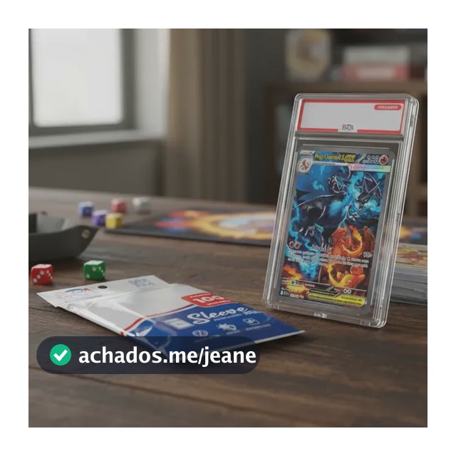 Sleeve Bra Autocolante Para Cards Graduados 100 Unidades Sleeve Português