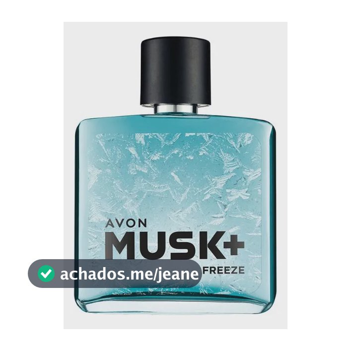 Deo Colônia Avon Musk+ Freeze 75ml