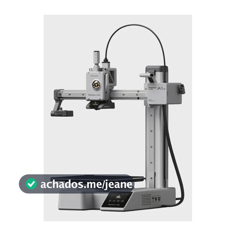Impressora 3d Bambu Lab A1 Mini (sem Ams) - Envio Imediato 127/220v Branco