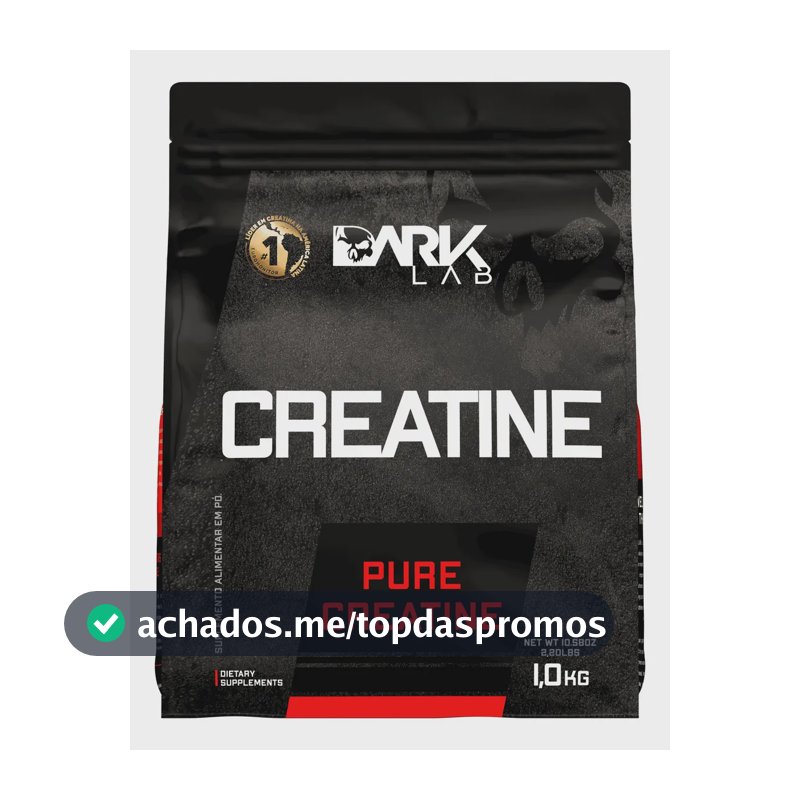 Creatina Monohidratada 1kg 100% Pura - Dark Lab