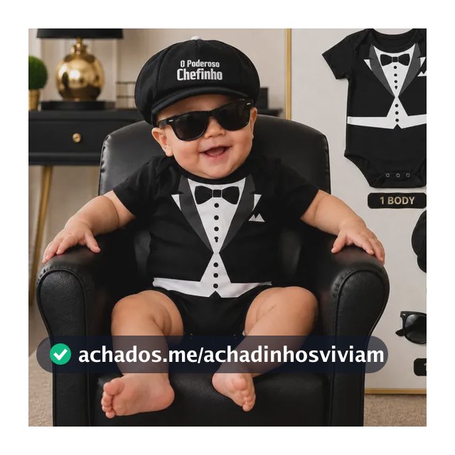 Body Bebê Poderoso Chefinho Mesversario Temàtico Menino Rn