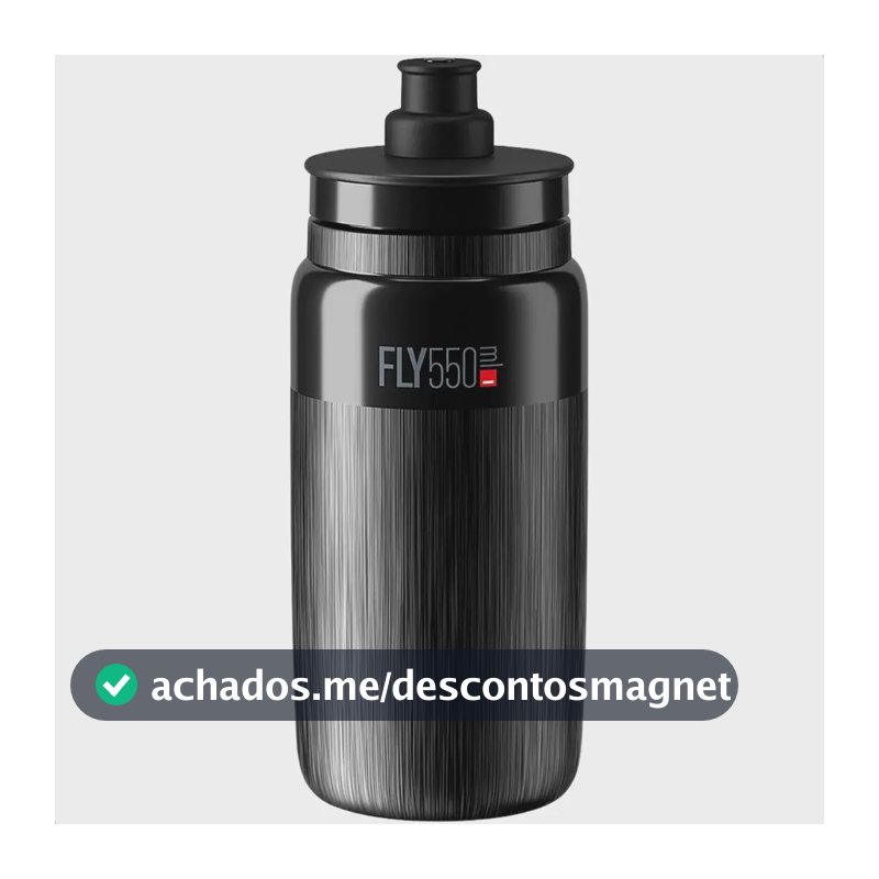 Elite Fly Tex garrafa caramanhola bike elite fly tex 550ml preto