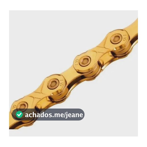 Corrente Kmc Ti Dourada X11 11v 118 Elos