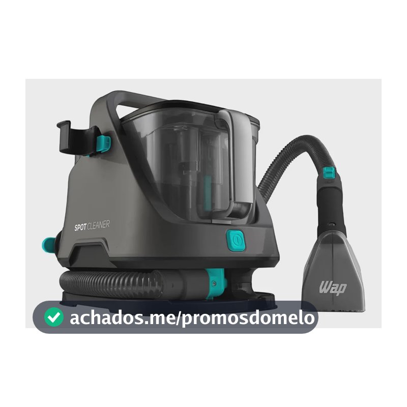 Extratora e Higienizadora Portátil WAP Spot Cleaner W2 1600W - Pulveriza, Esfrega e Extrai