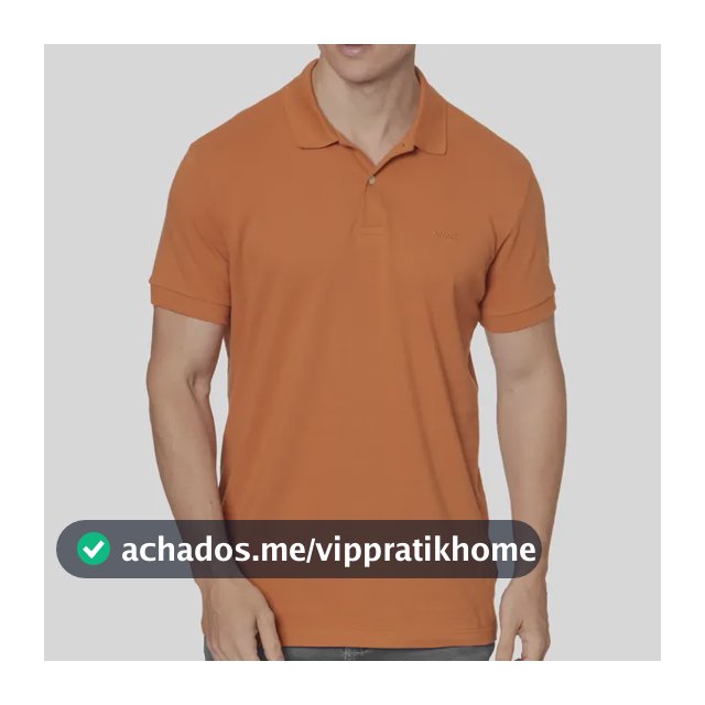 Camisa Polo Colcci Masculino 025.01.03115 Marrom Tuile Apenas Logo Da Marca M Liso