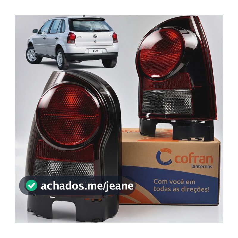 Par Lanterna Gol G4 Fume 05 06 07 08 2009 2010 2011 2012 13 Ambos Lados