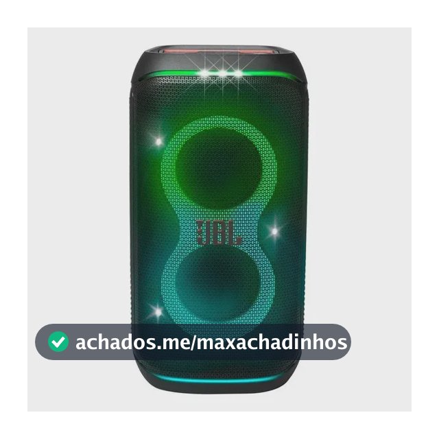 Caixa De Som Jbl Partybox Club 120 Bluetooth Amplificada Preto Bivolt
