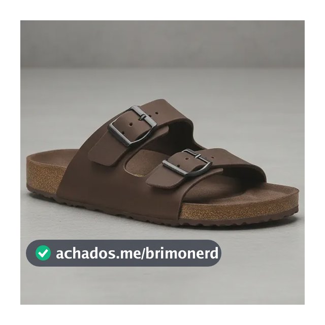 Sandália Masculina Chinelo Em Couro Legitimo Direto Fabrica