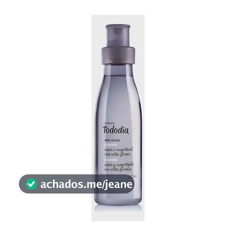 Natura Tododia Algodão Body Splash 200ml