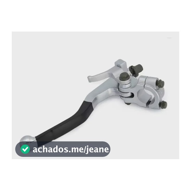 Manicoto Com Manete Crf 250r 2004-2009 Completo Prata E Preto