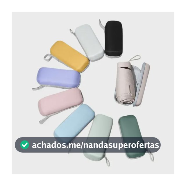 Mini Guarda Chuva Bolsa Cápsula De Bolso Portátil Anti-uv