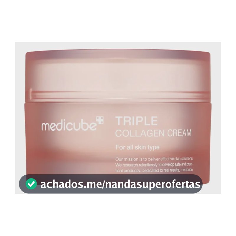 Creme Medicube Colágeno Triple Collagen 230g 50 Ml Pote
