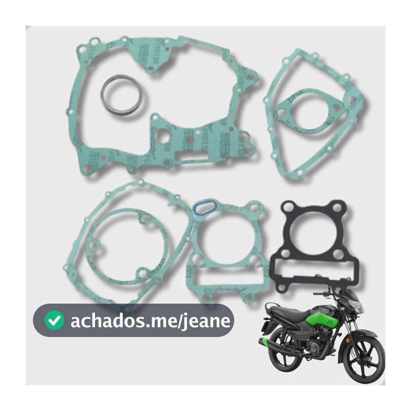 Kit Jogo De Juntas Completo Motor Mottu Tvs Sport 110