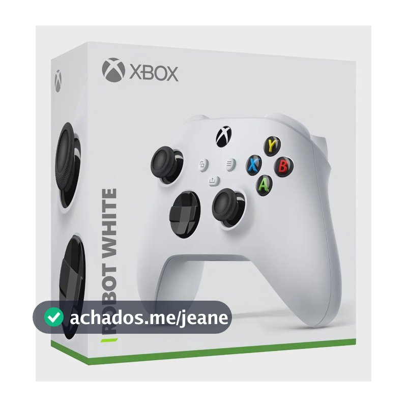 Controle Sem Fio Xbox Series X|S Robot White