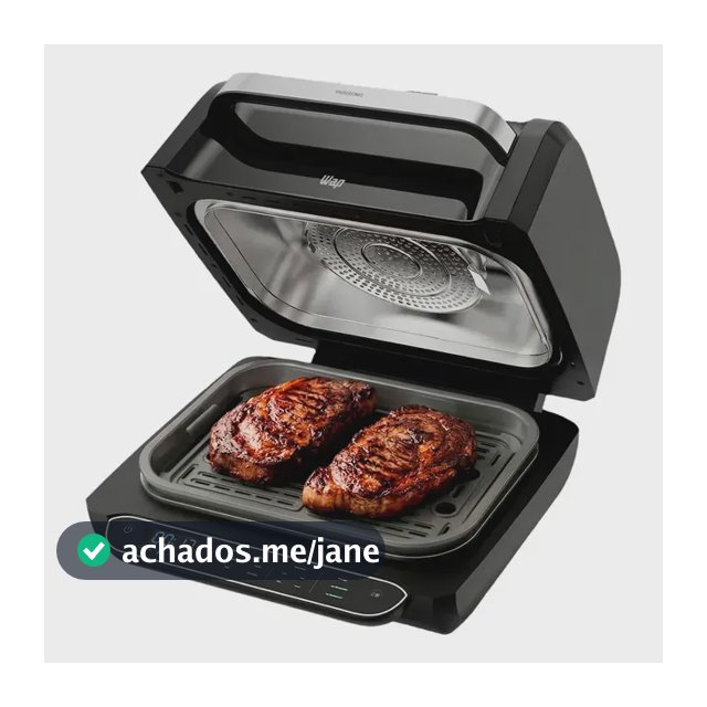 Fritadeira Elétrica Air Fryer 8 em 1 Wap Barbecue Heat Digital Wc Ab1030 127V