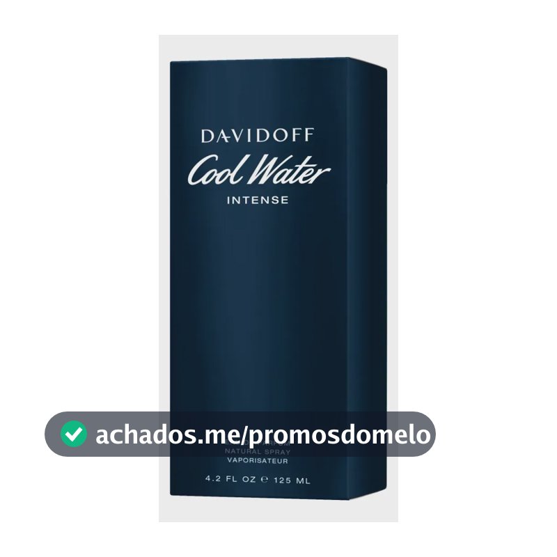 Perfume Cool Water Intense Edp Masculino 125 Ml Davidoff